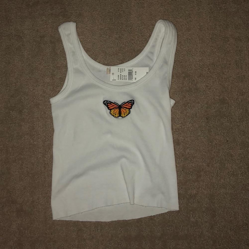 Brand new cropped brandy shirt